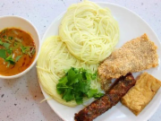 豆干面（石码五香.手抓面.豆干.炸肉）