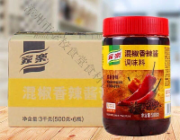 家乐混椒香辣酱500g*瓶