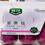 峰仔 紫薯包 60g/个*6个/包*18包/箱
