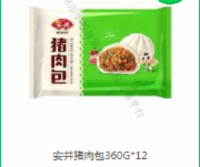 安井猪肉包360g*12包
