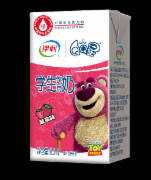 牛奶-伊利学生饮用奶学生奶（草莓味）一件36瓶125ml