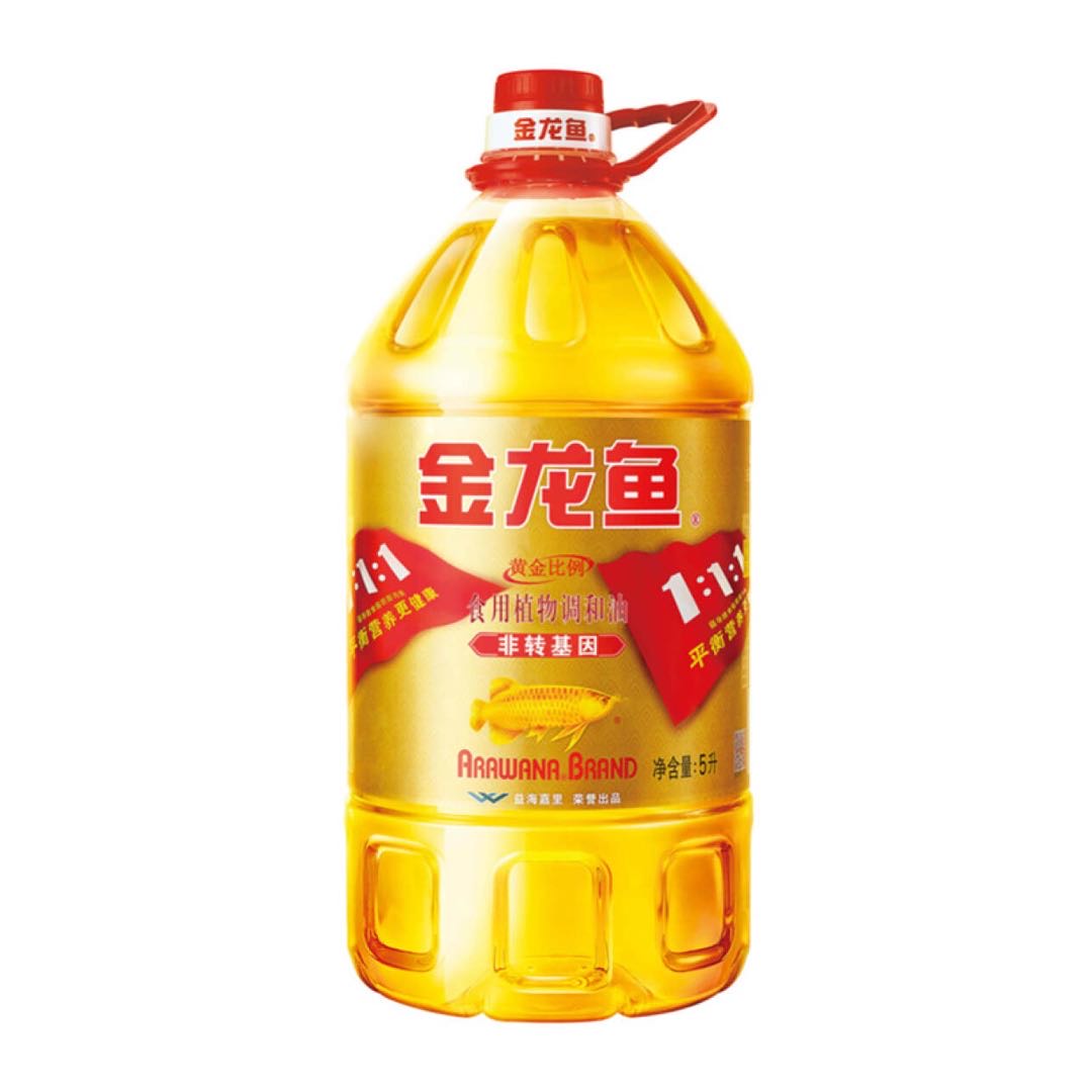 金龙鱼非转基因油5L